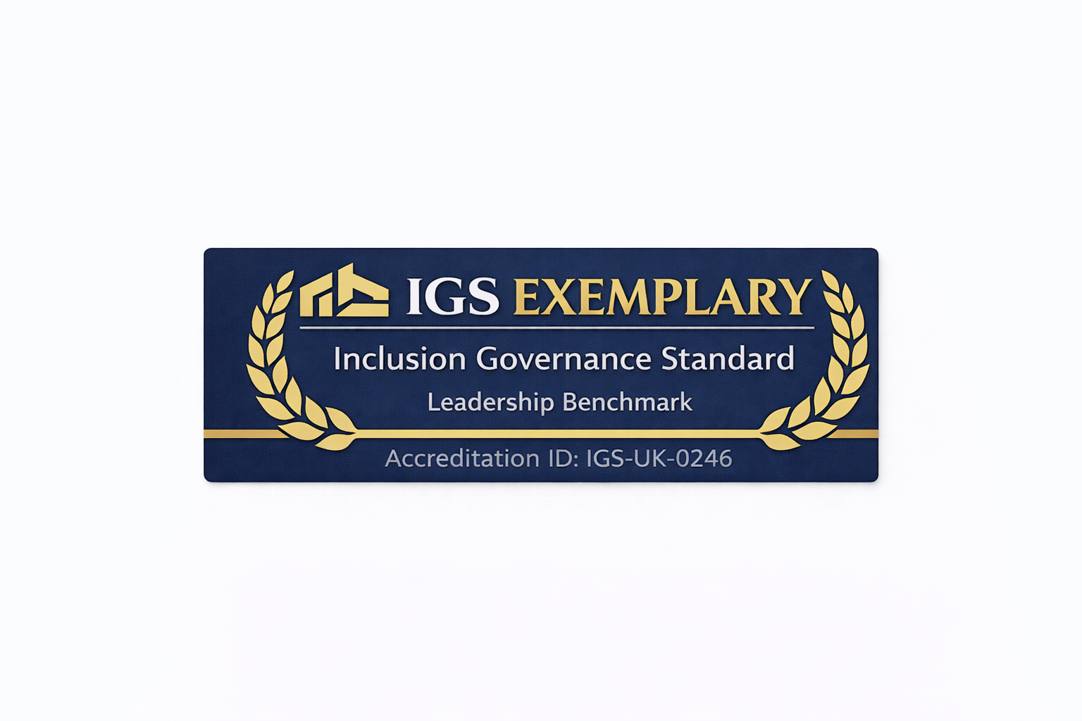 IGS Exemplary badge
